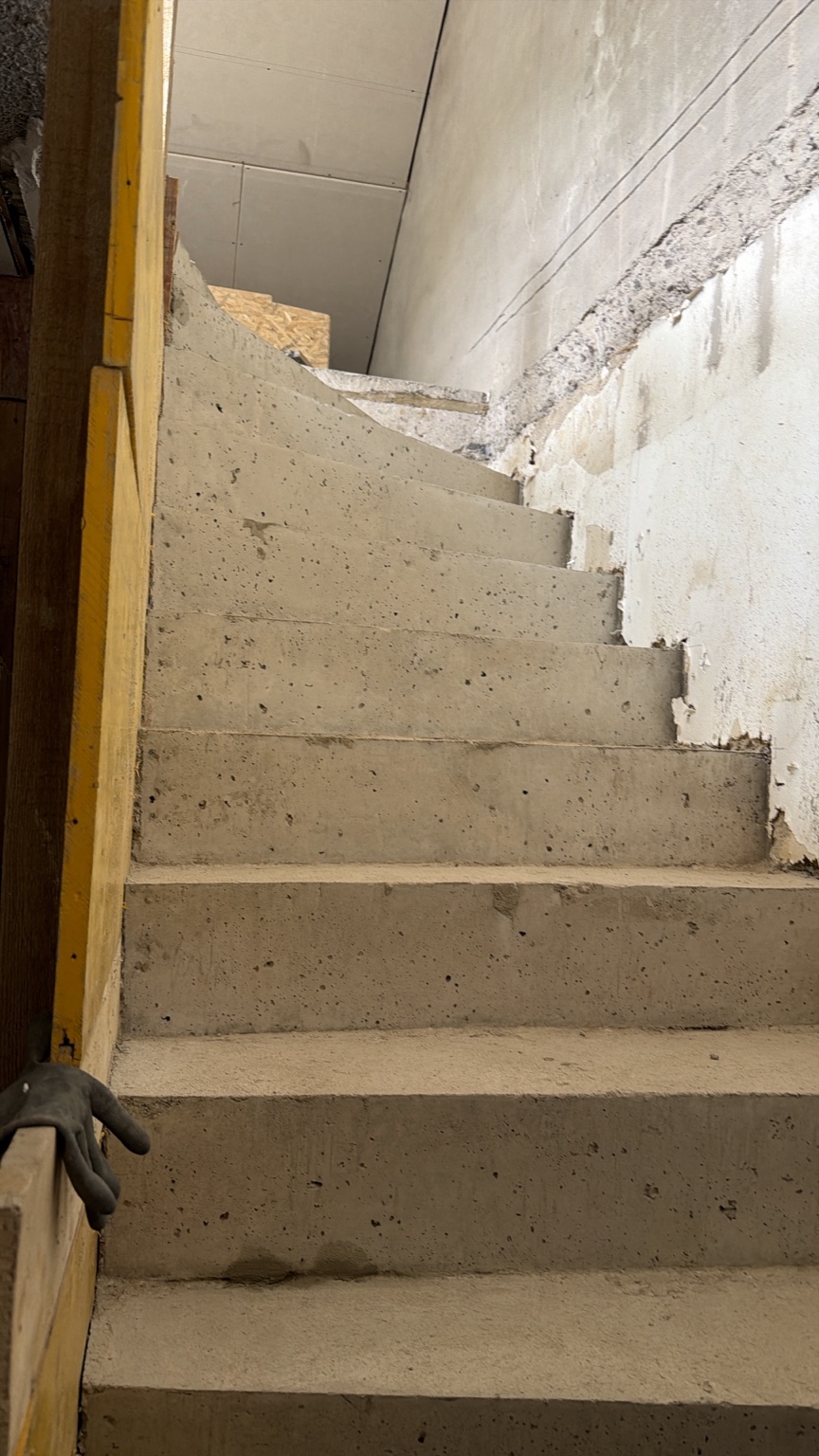 Stahlbetontreppe